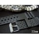 22mm high quality rubber watch band for diver's submariner panerai pam watch 